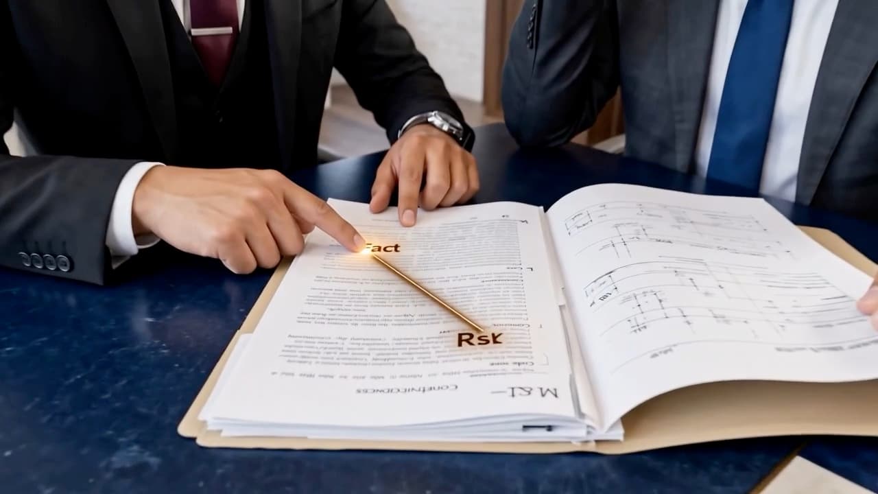 Los socios de M&W estudian un asunto y preparan su intervención jurídica